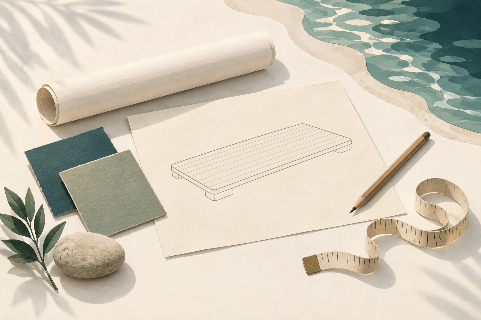 Floating platform project planning concept